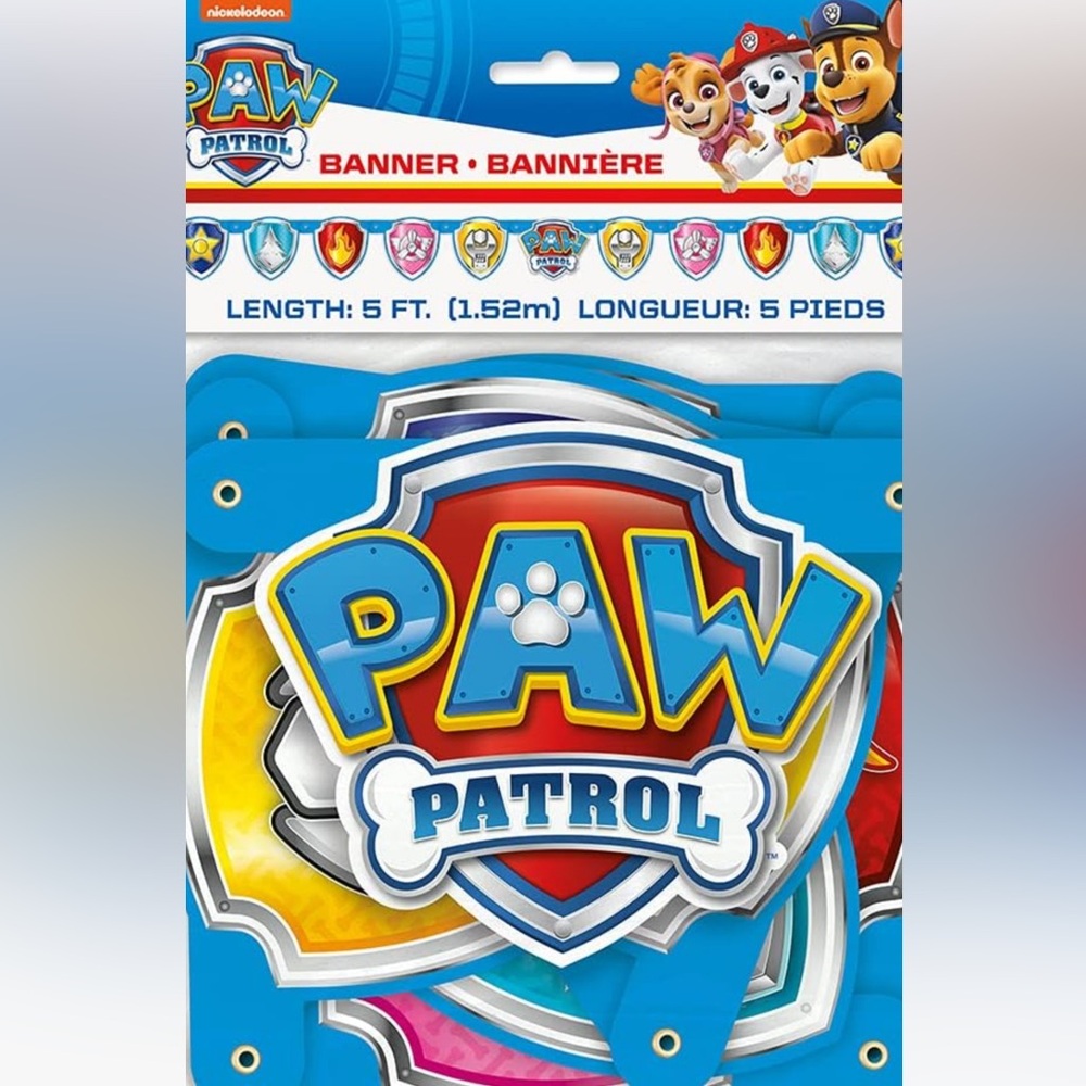 Paw Patrol Banner